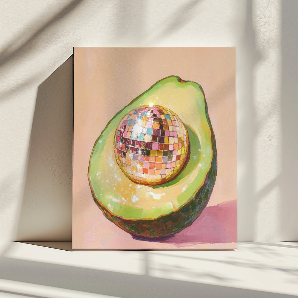 Disco Avocado Delight | Canvas