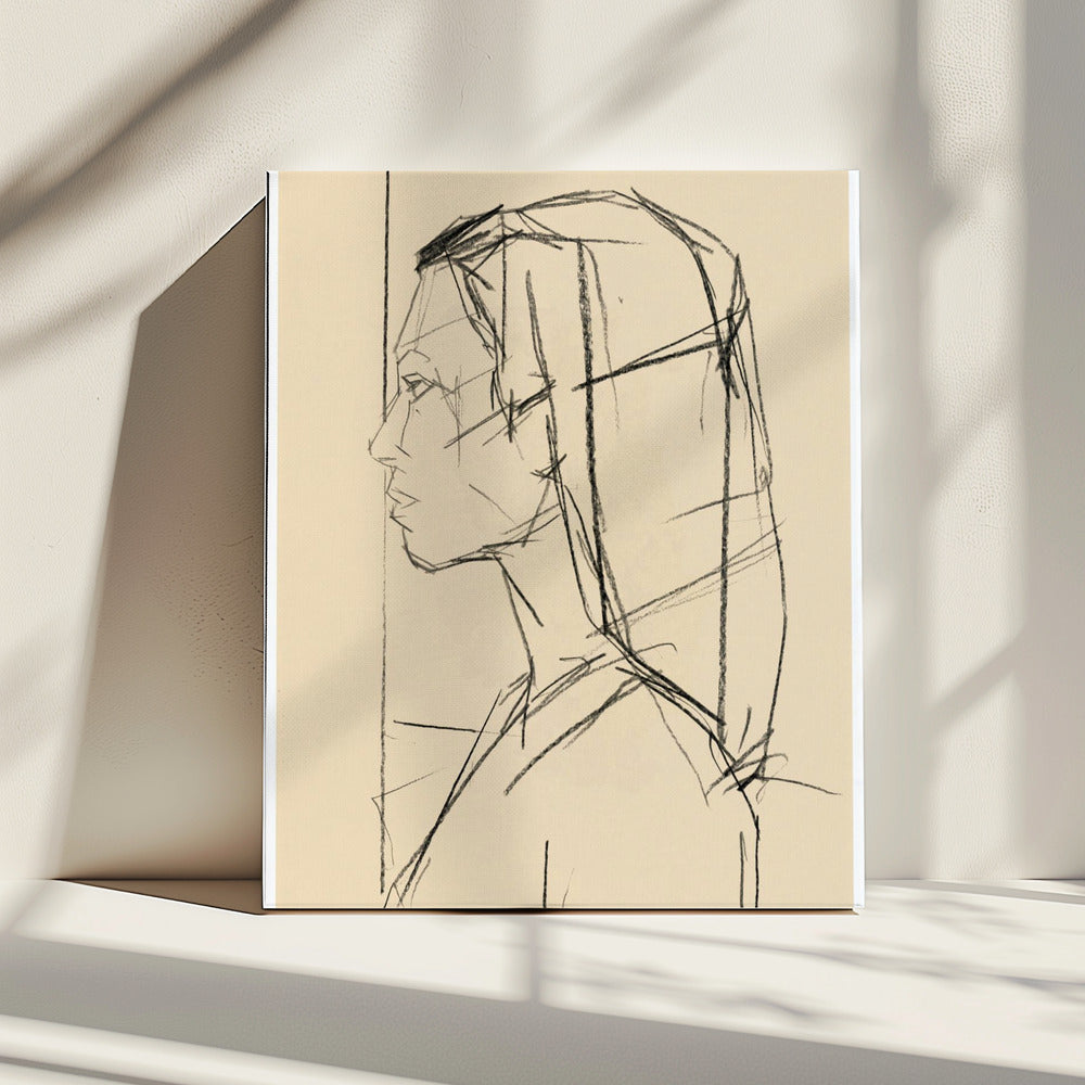 Étude Féminine No.6 | Canvas