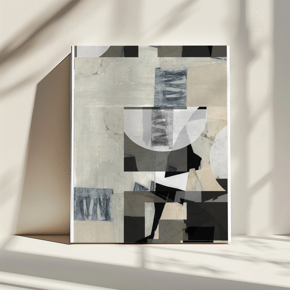 Monochrome Composition No. 3 | Canvas