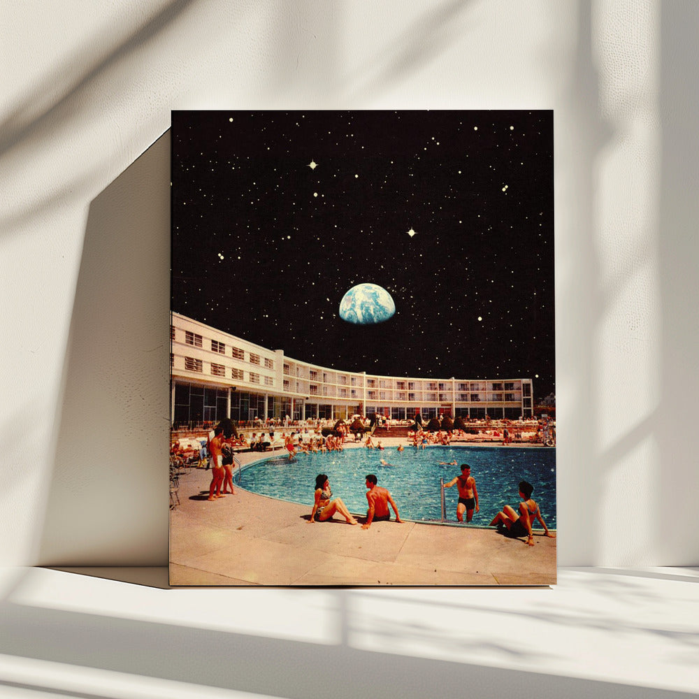 Lunar Pool | Canvas