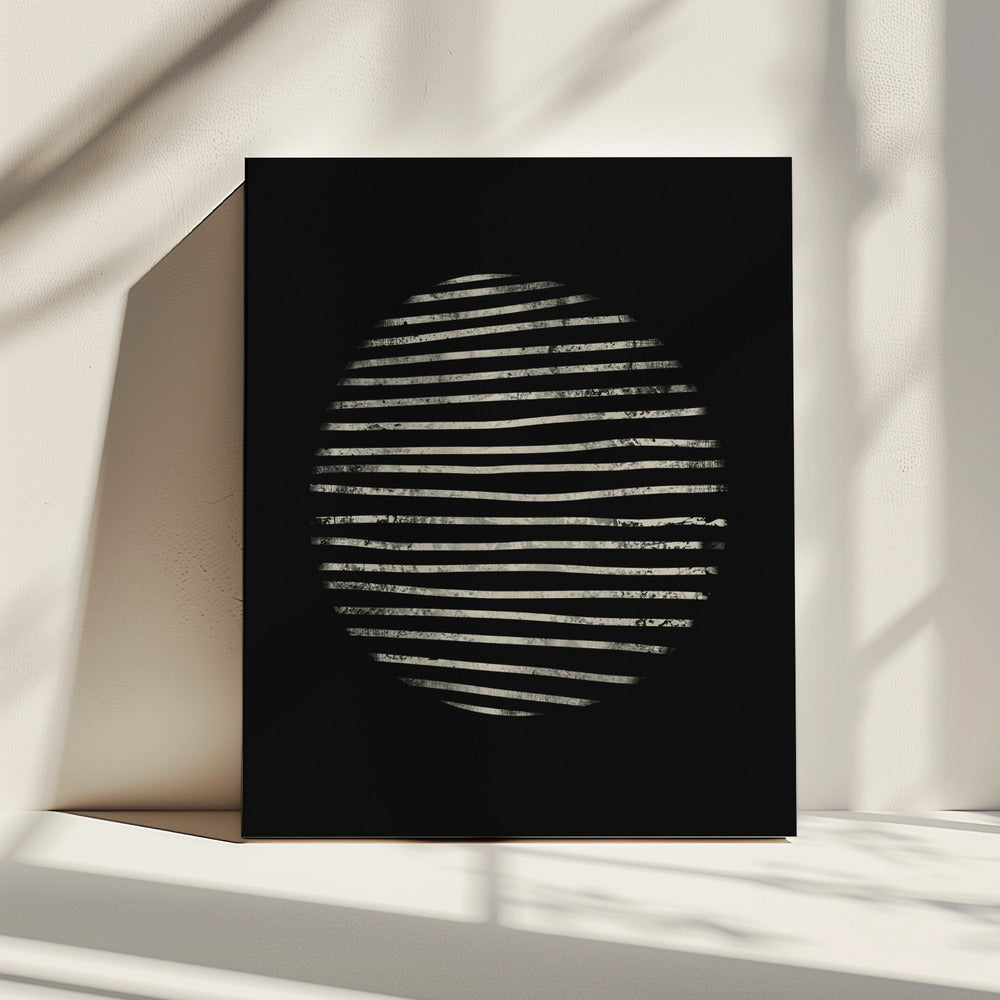 Midnight Wind Abstraction | Canvas