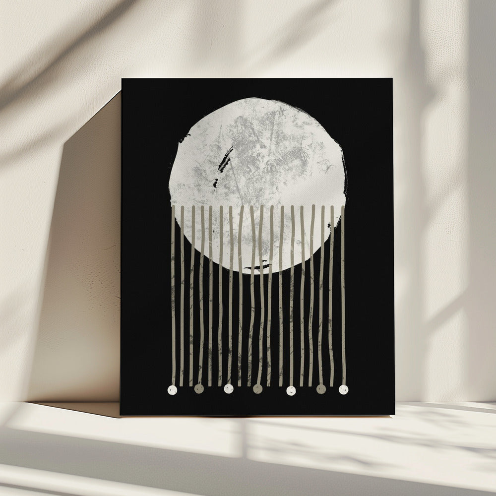 The Nightfall Abstraction | Canvas