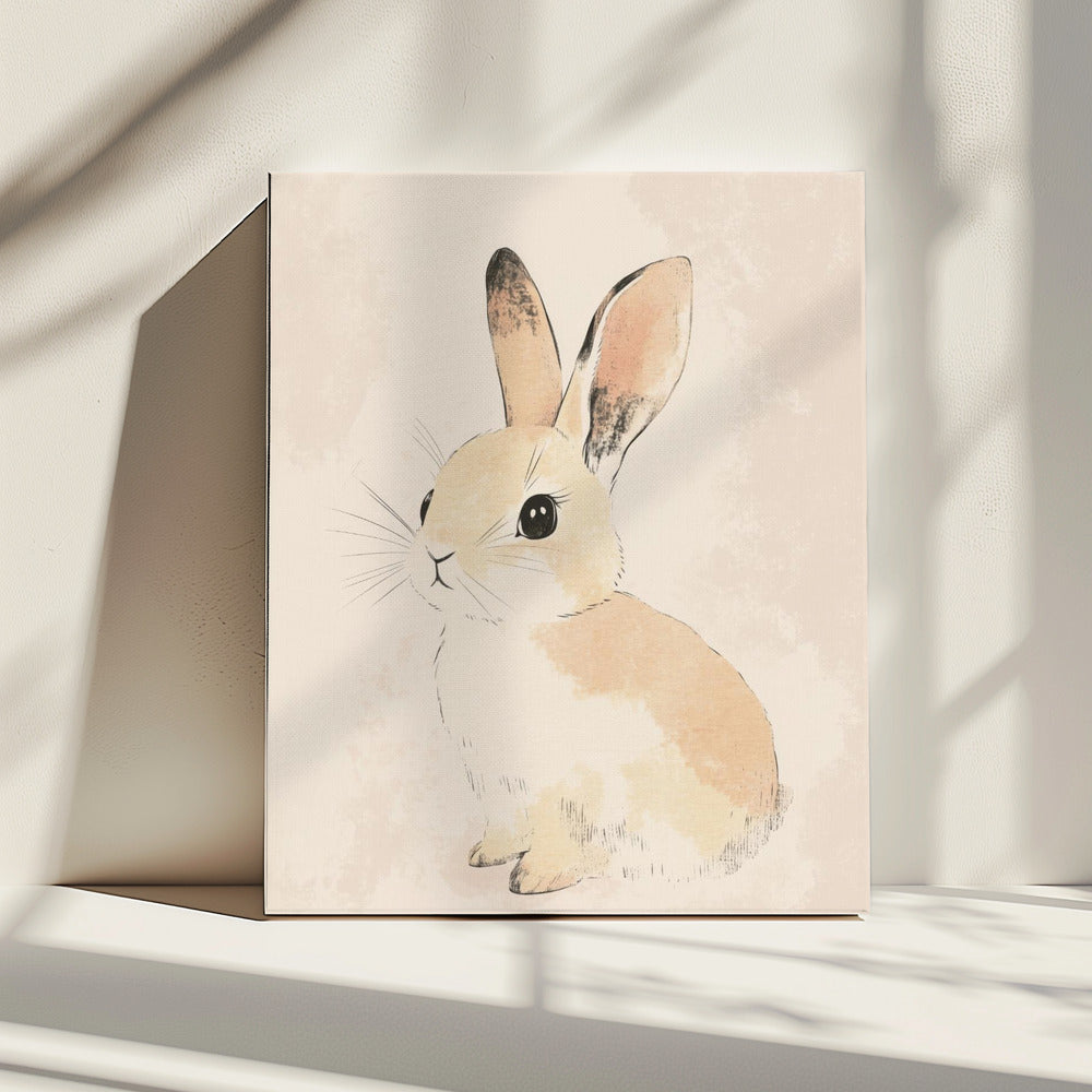 Bunny Serenity | Canvas