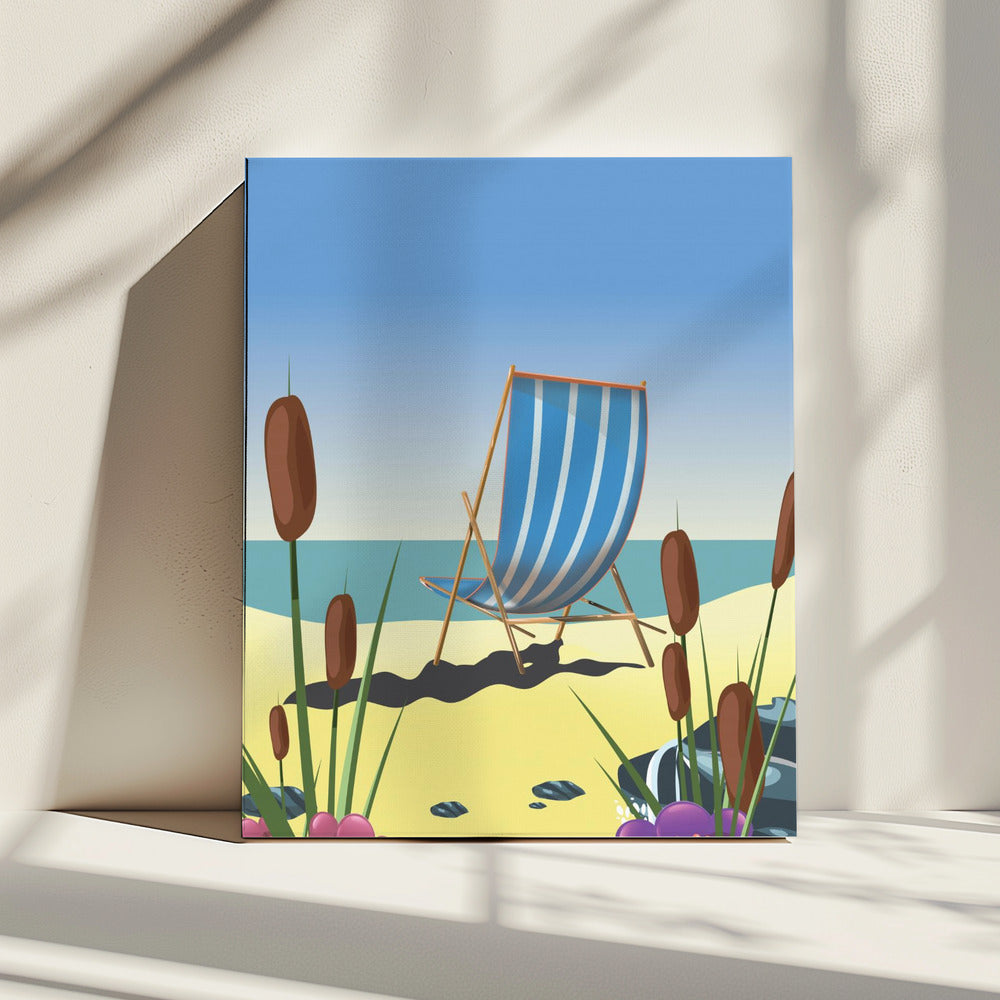 Seaside Deck Chair | Canvas