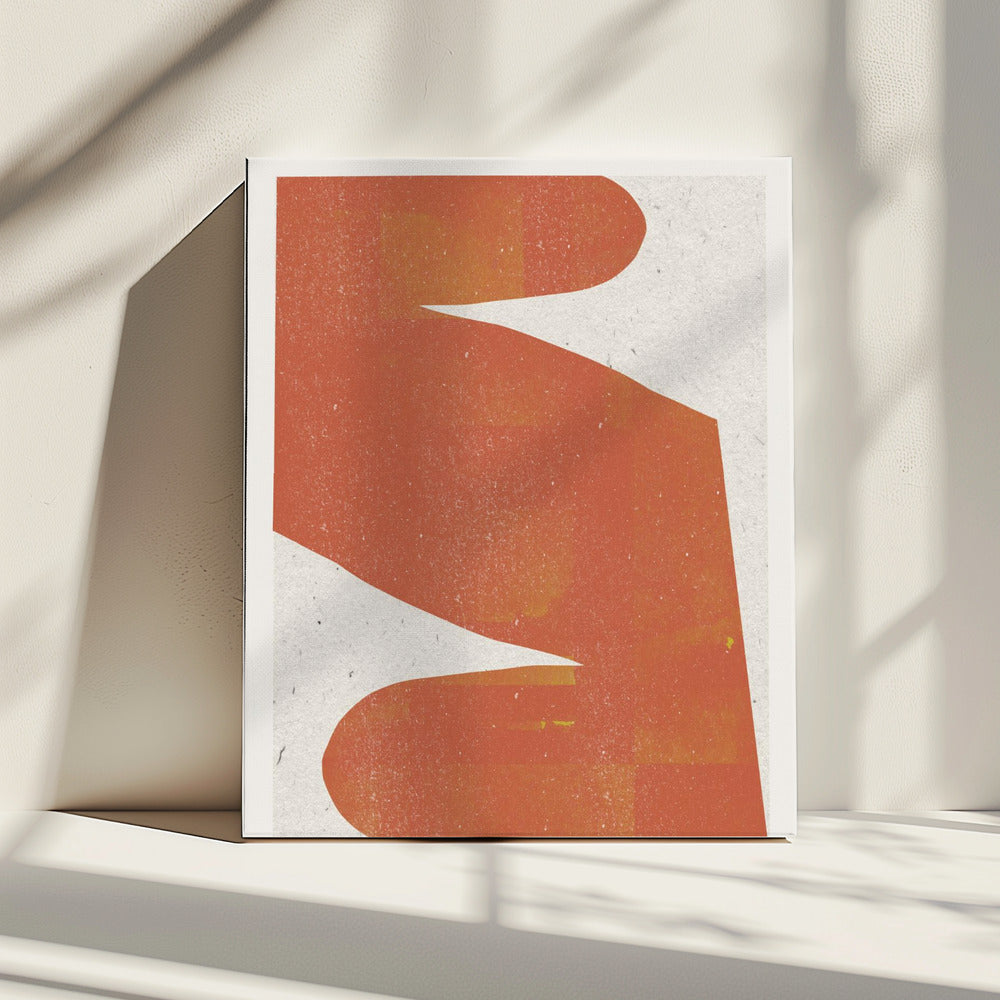 Orange Silhouette | Canvas