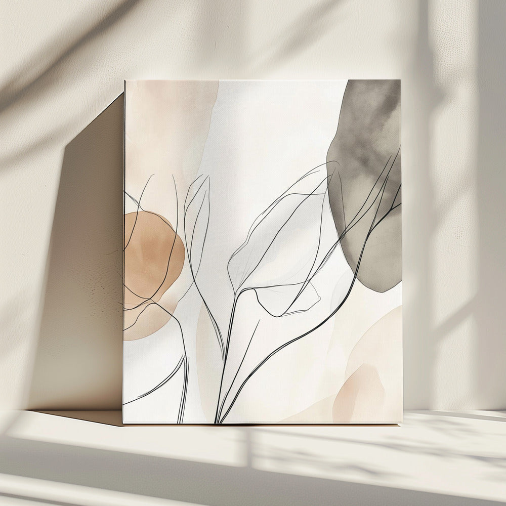 3 Ethereal Flora Set | Canvas
