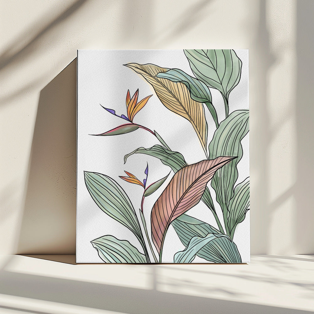 Brids of Paradise | Canvas