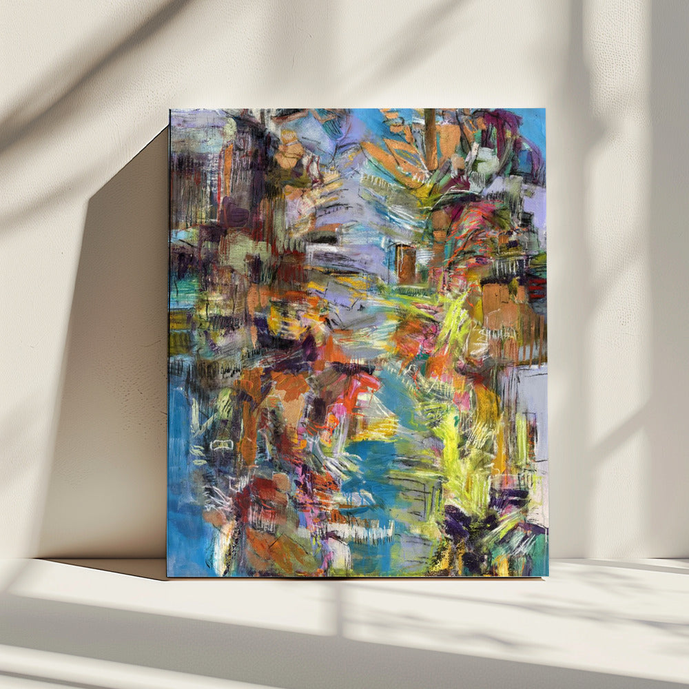 Aquatic Fury | Canvas