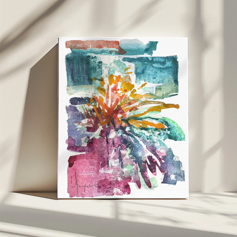 Orchid Passion Watercolor | Canvas