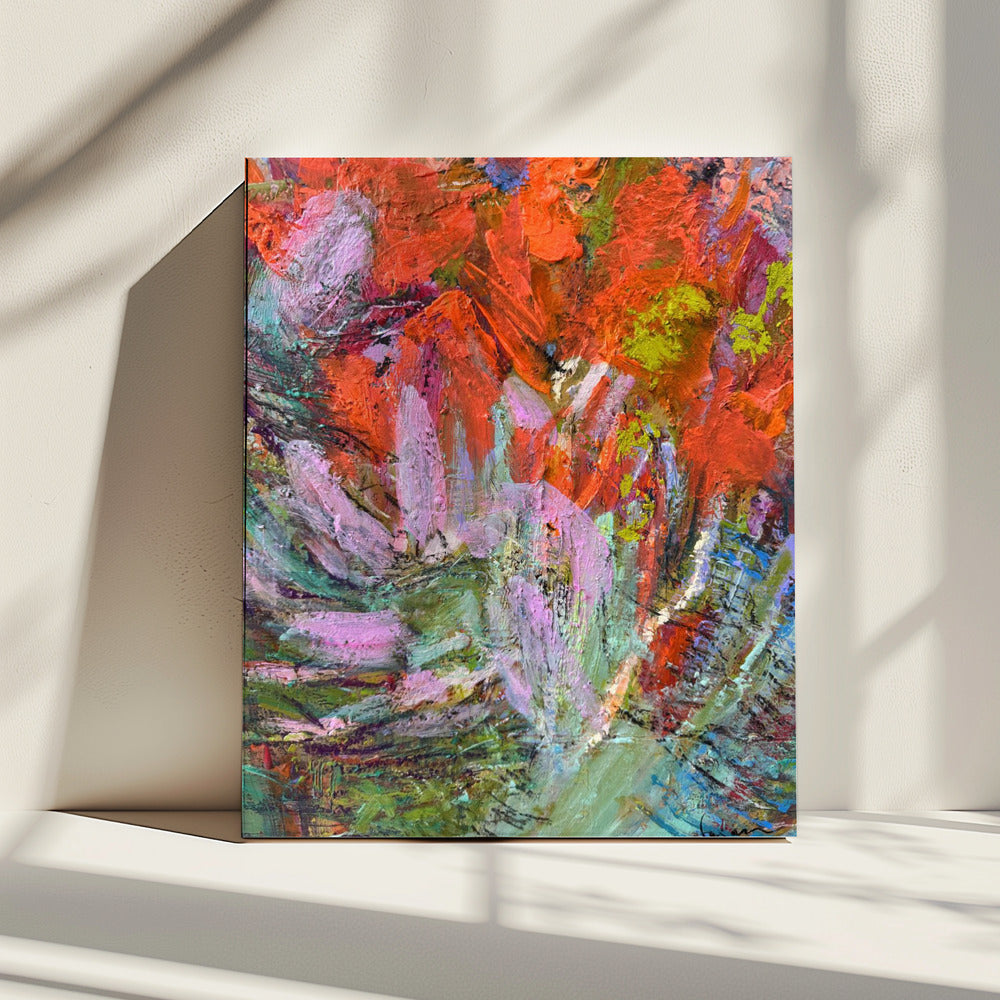 Vivid Bloomscape | Canvas