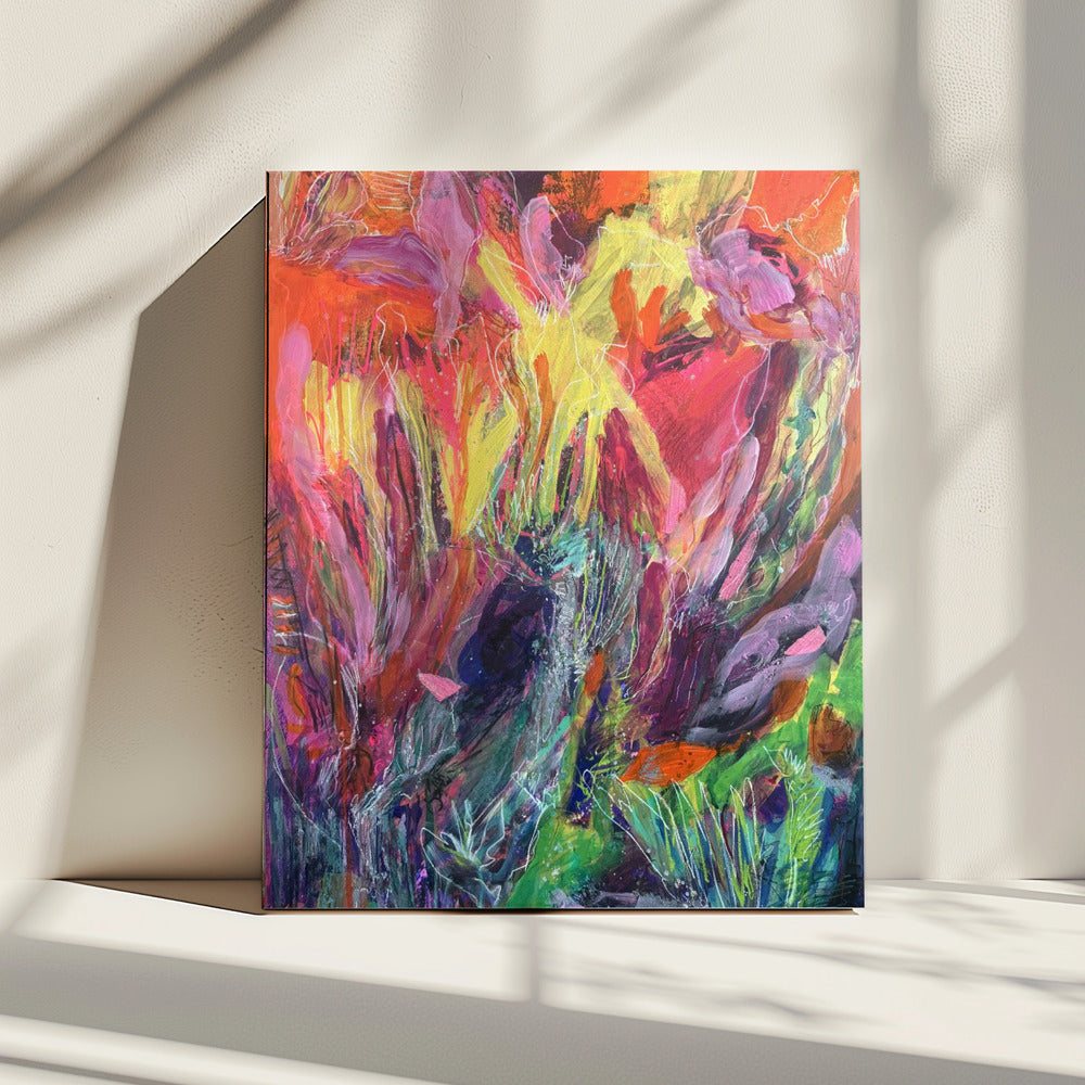 Vibrant Whirlwind | Canvas