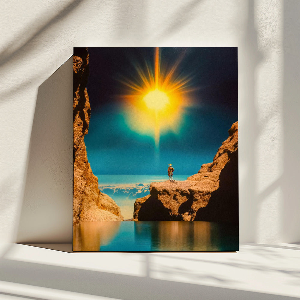 Voyager at the Edge of Light | Canvas