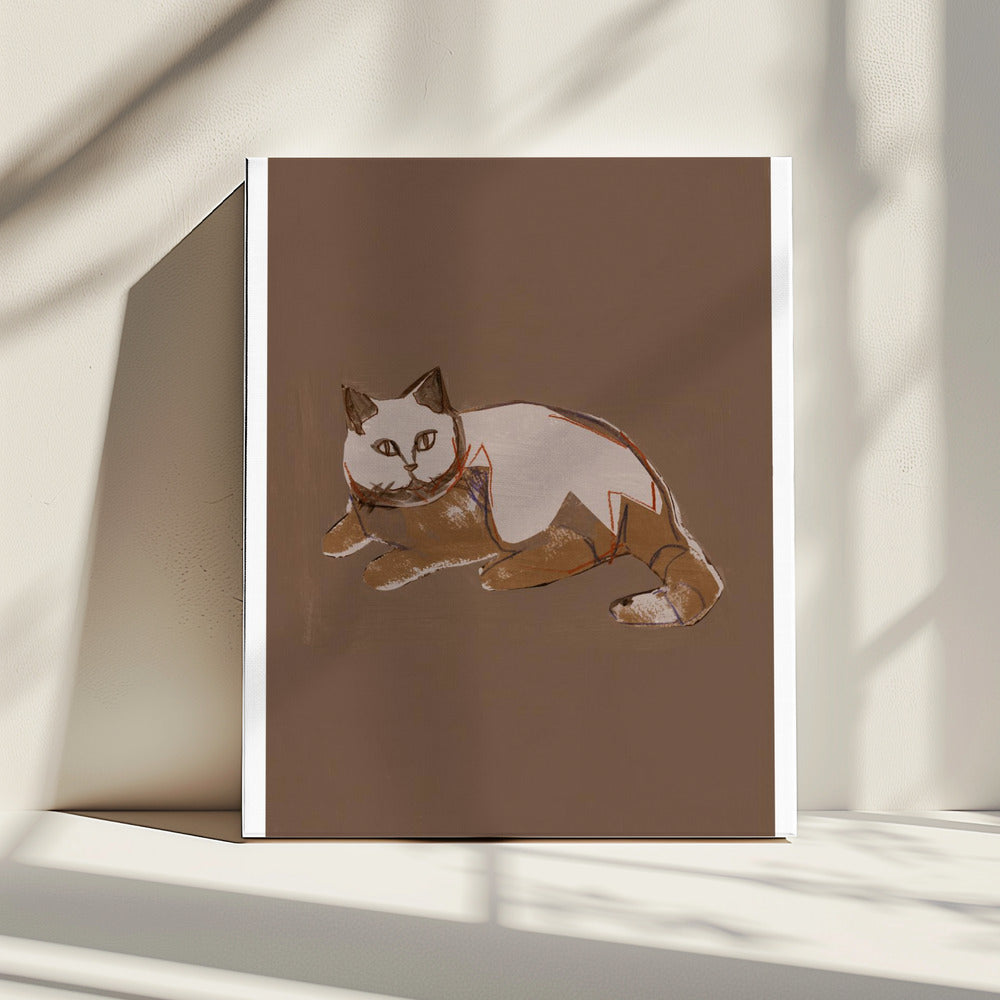 Purrfectly Mocha 7 | Canvas