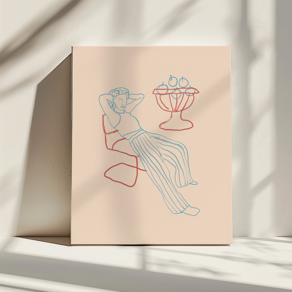 Relaxed Lines | Canvas