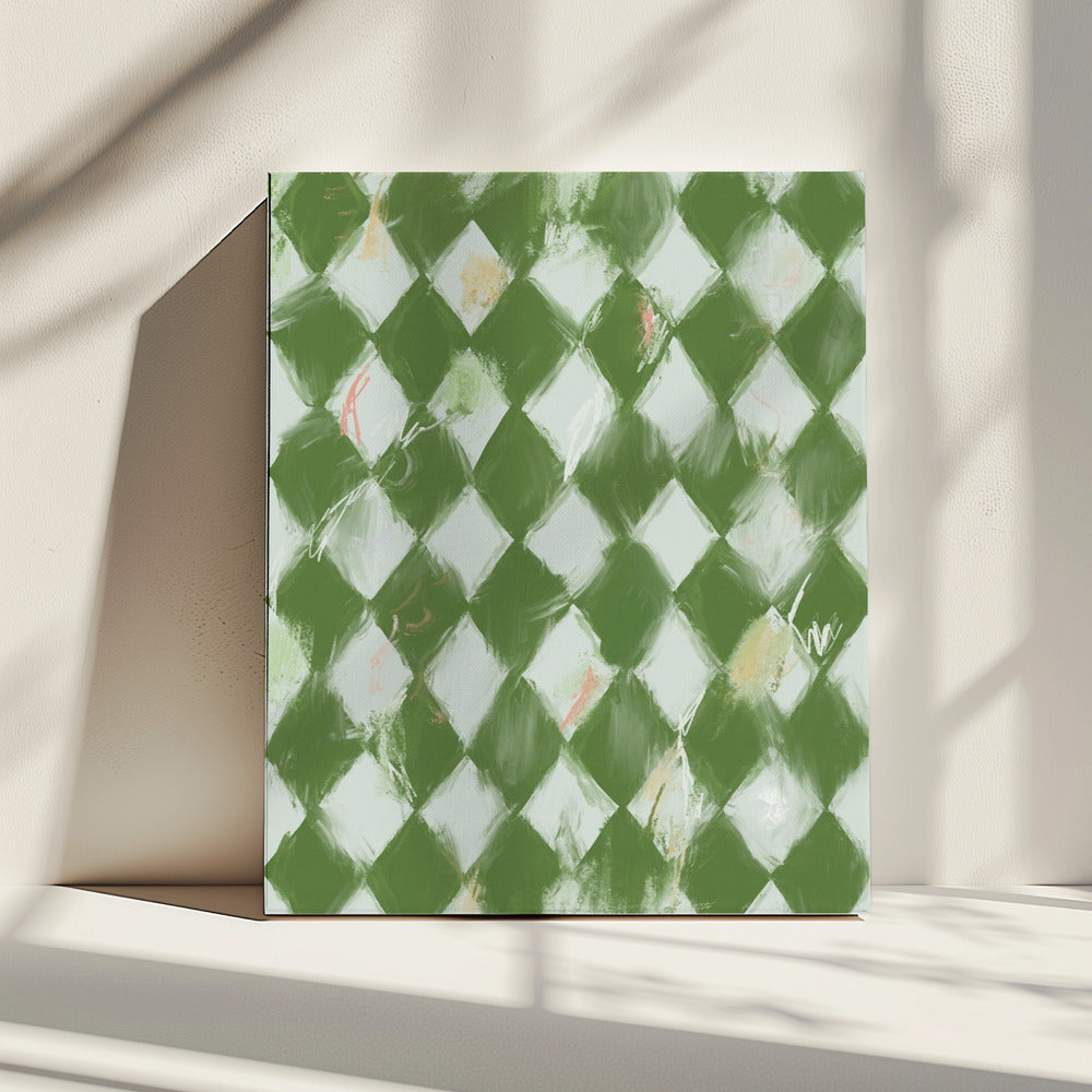 Verdant Diamonds | Canvas