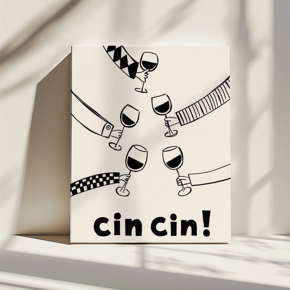 Cin cin! Wine Party with Friends | Canvas