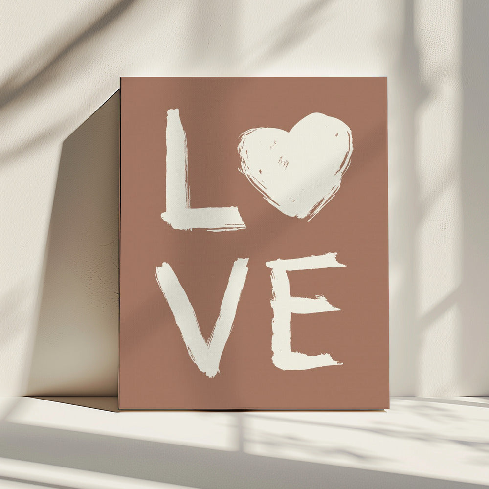 Toothy Love Mocha Mousse 1 | Canvas