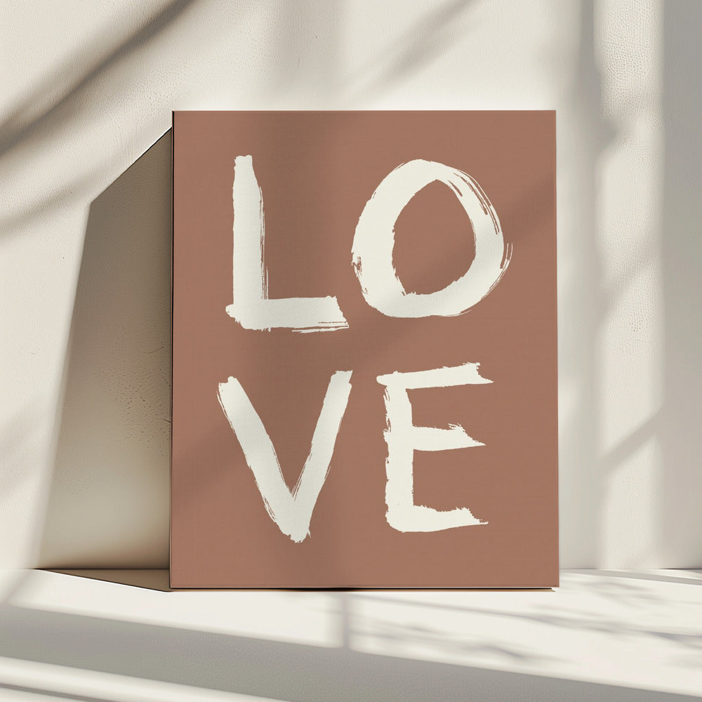 Toothy Love Mocha Mousse 3 | Canvas