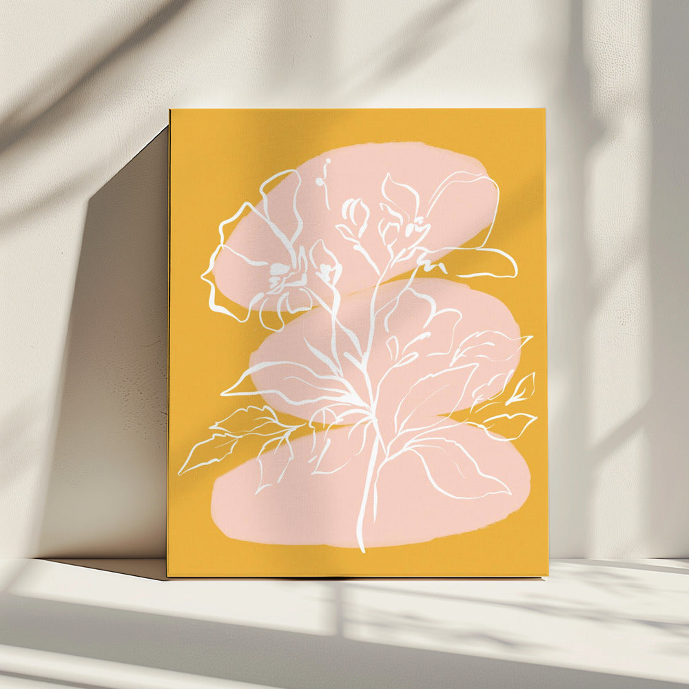 Petal Silhouettes | Canvas