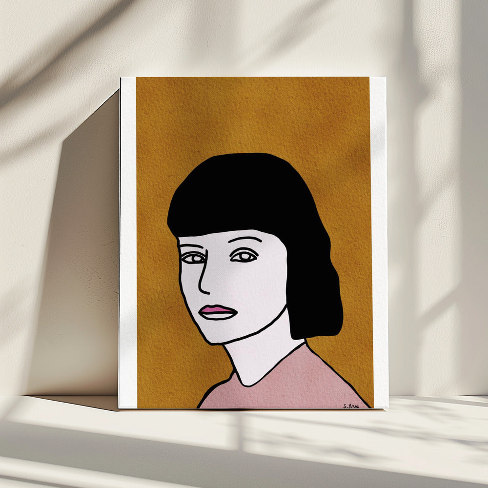Lady looking | Canvas