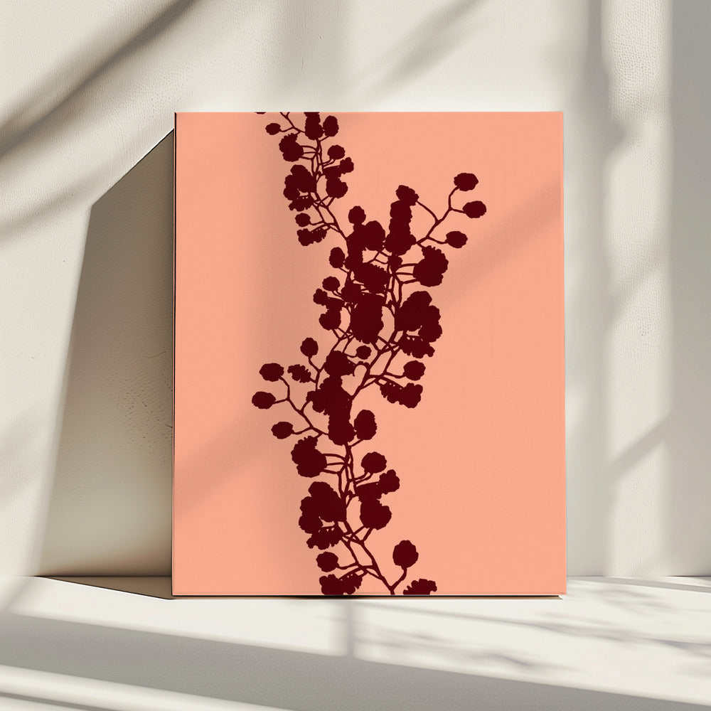 Floral Silhouette 3 | Canvas