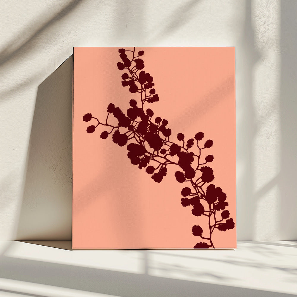 Floral Silhouette 4 | Canvas