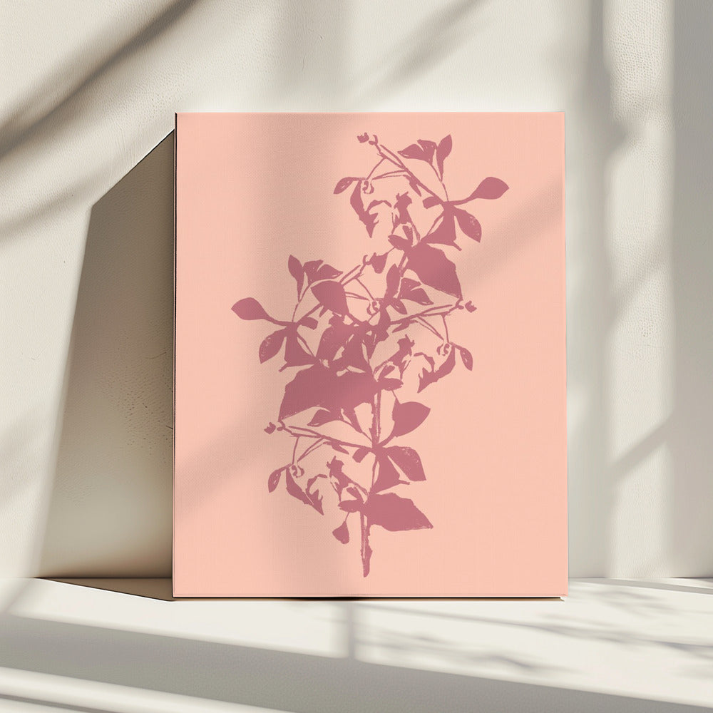 Floral Silhouette 5 | Canvas