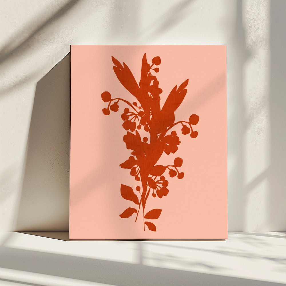 Floral Silhouette 8 | Canvas