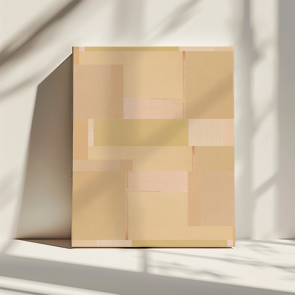 Mocha Earthen Echoes 2 | Canvas