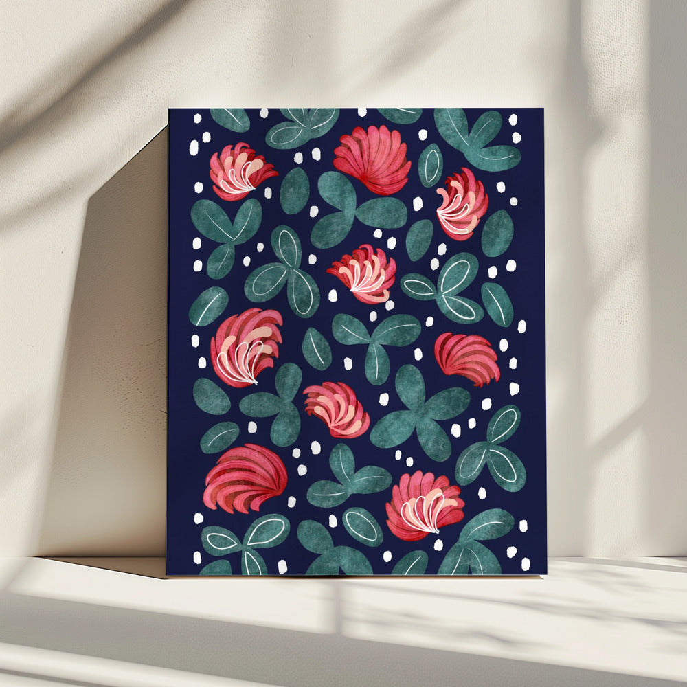 Red flowers III | Canvas