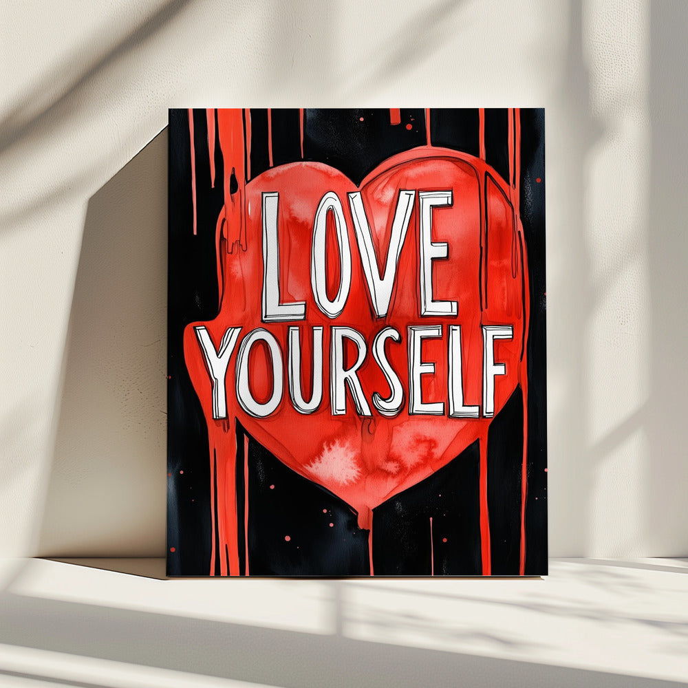 Love Yourself Poster | Canvas