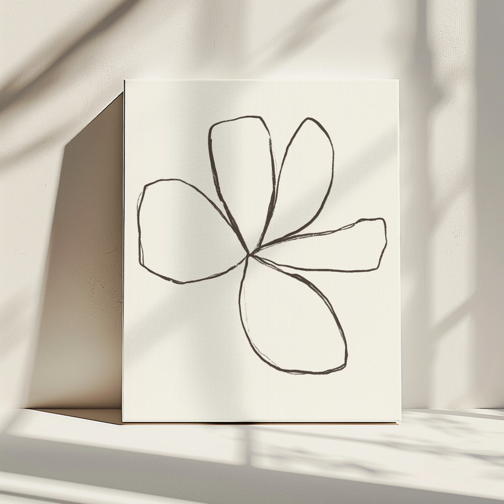 Petal Outline Sketch | Canvas