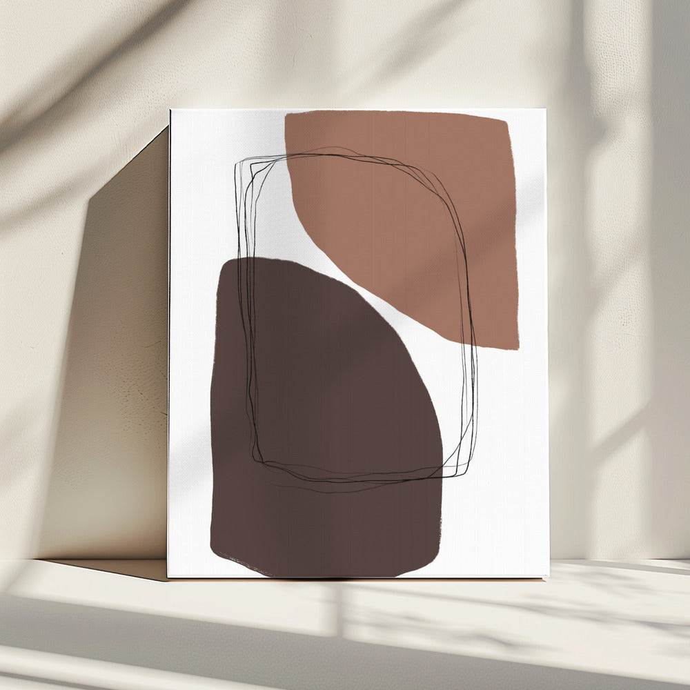 Elegant Earthy Forms | Canvas