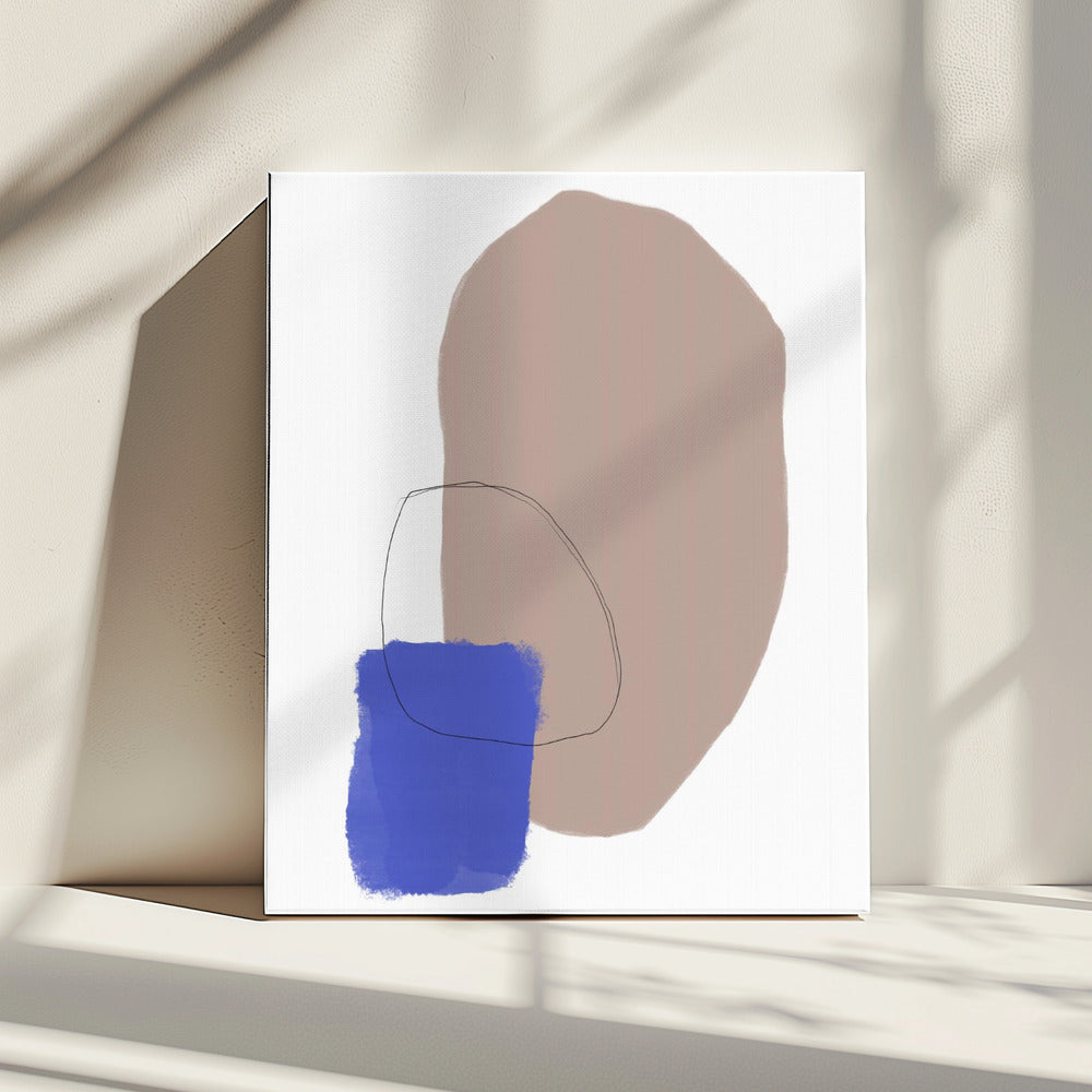 Organic Shapes And Earthy Tones | Canvas