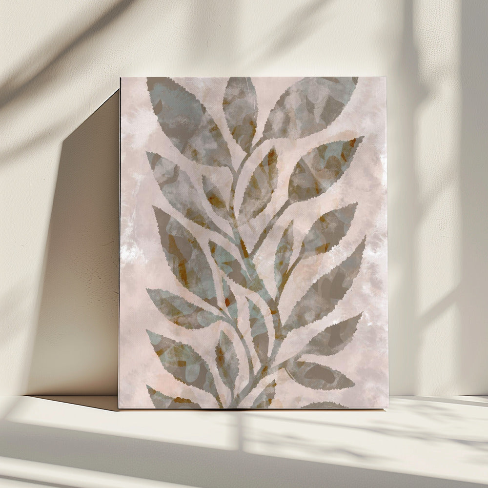 Abstract Leaves | Canvas