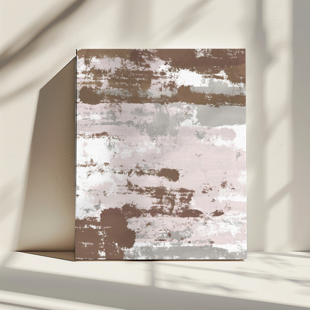 Abstract Mocha Paths | Canvas