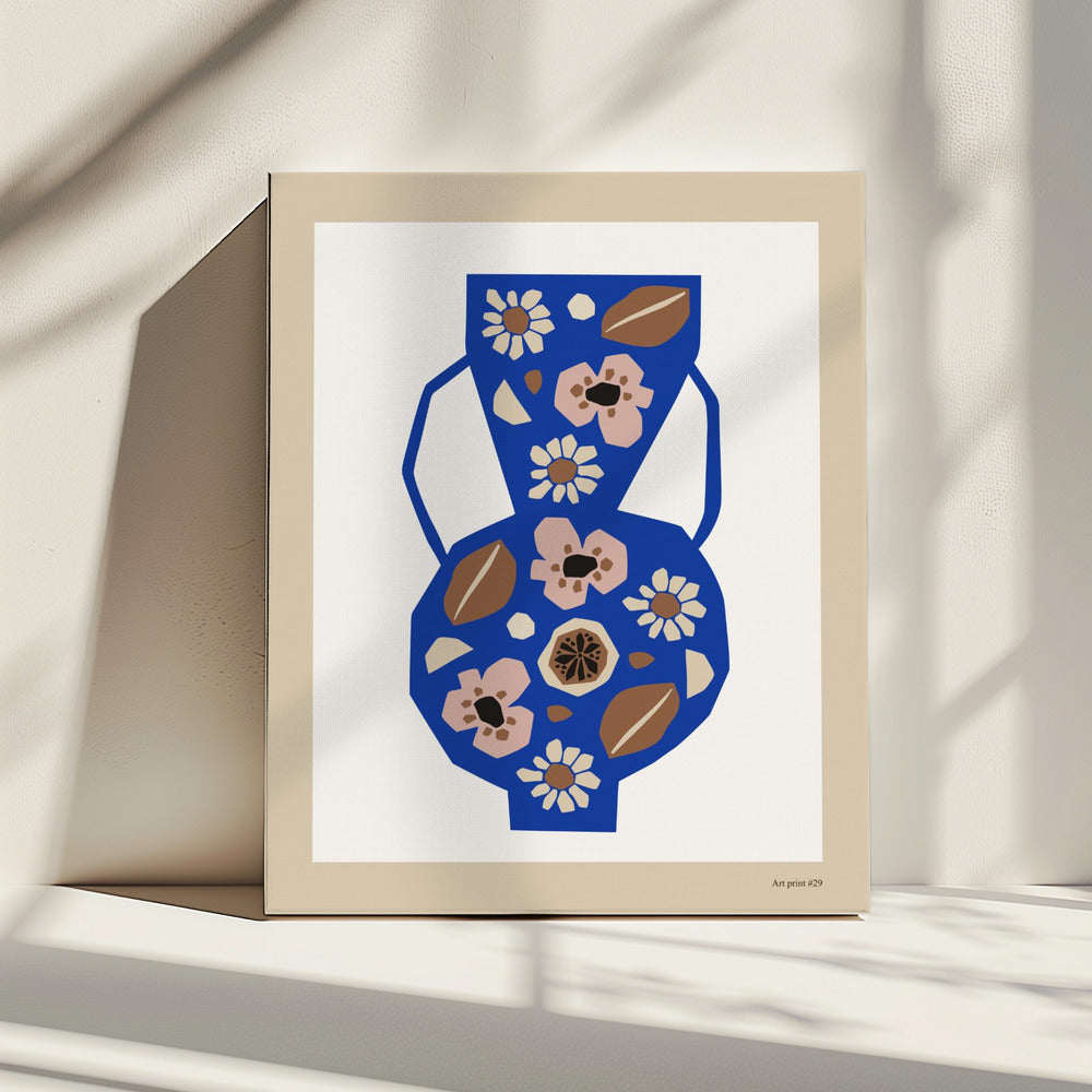 Floral Vase Harmony | Canvas