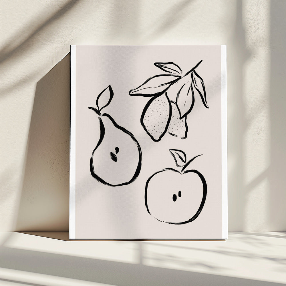 Fruitful Sketches | Canvas