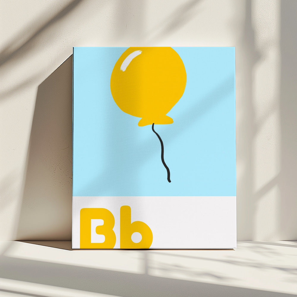 Yellow Balloon Float | Canvas