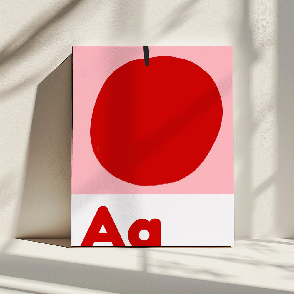 Red Apple Alphabet | Canvas