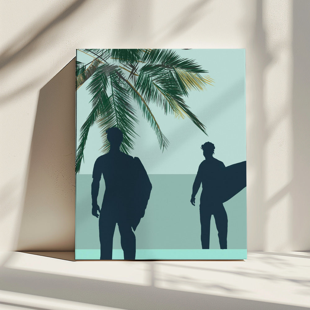 Surf Blue II | Canvas