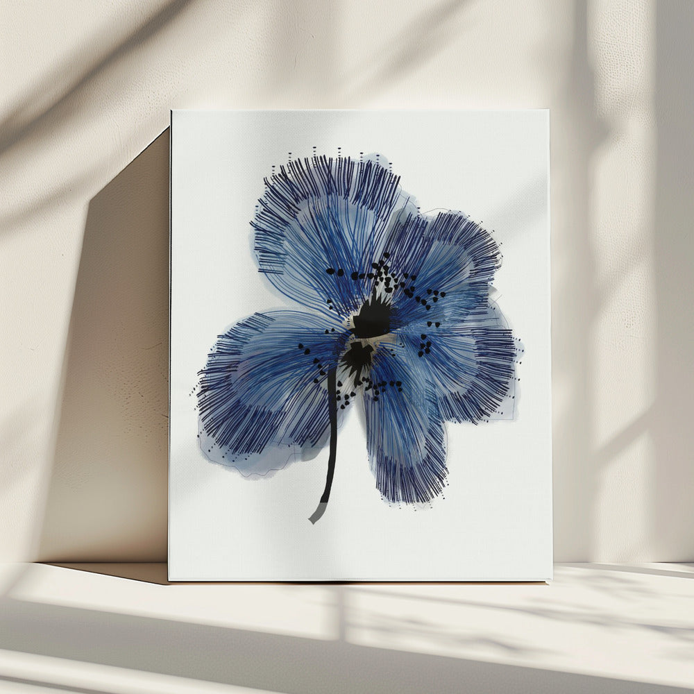 Blue Flower 1 | Canvas