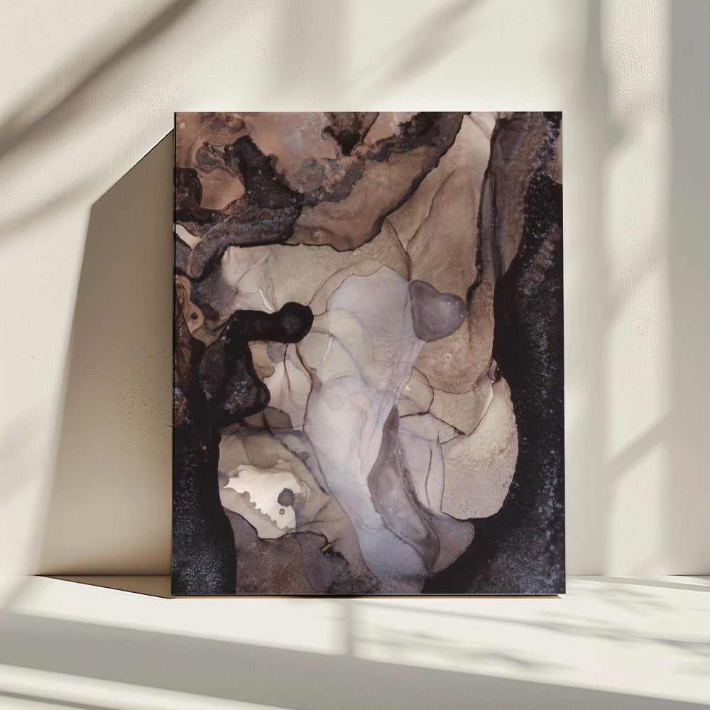 Organic Shapes in Earthy Tones | Canvas