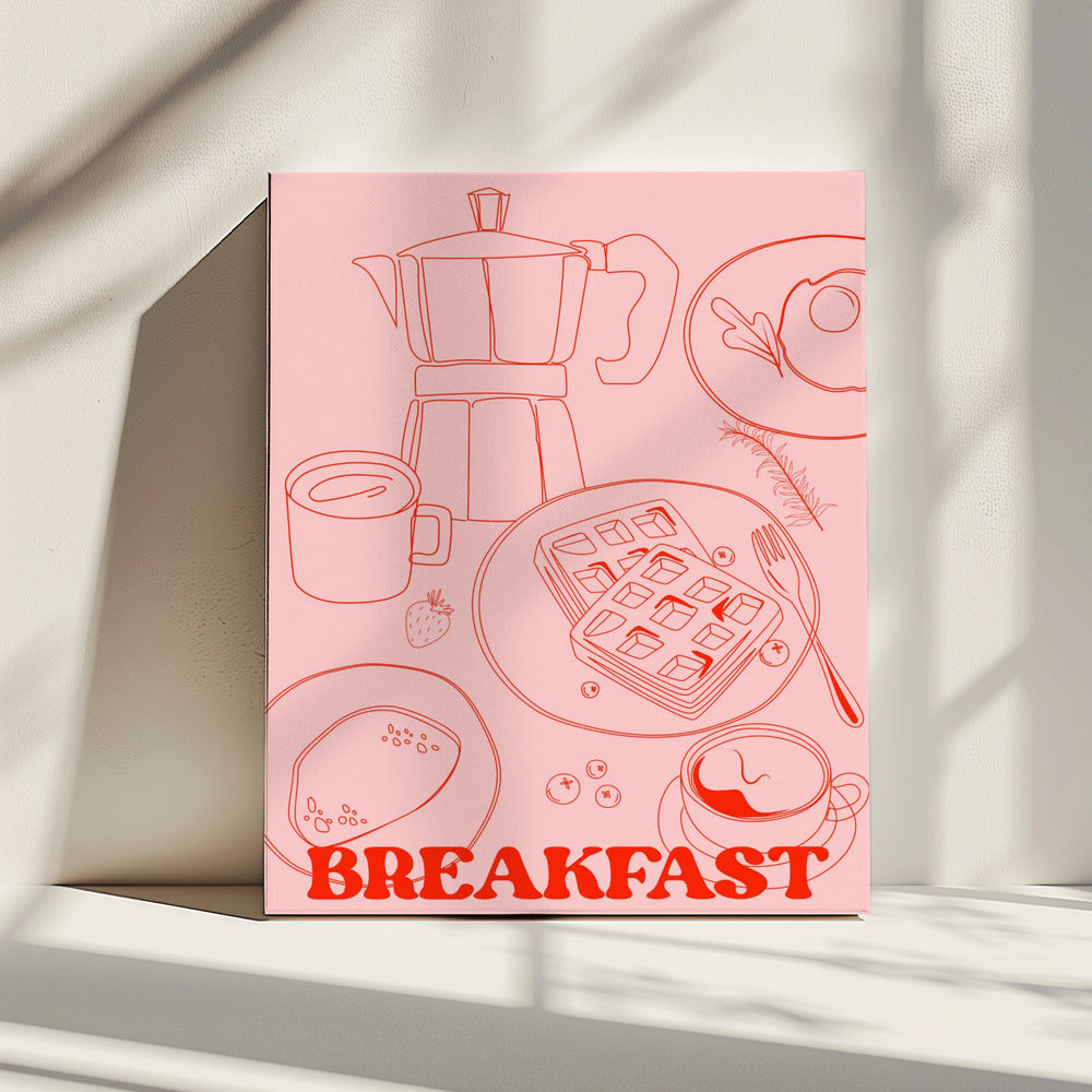 Morning Feast | Canvas