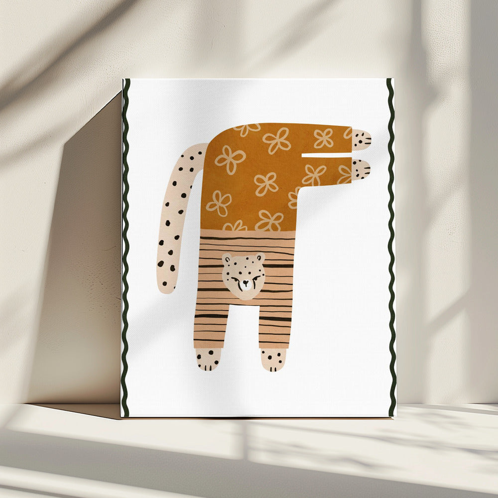 Whimsical Cheetah | Canvas