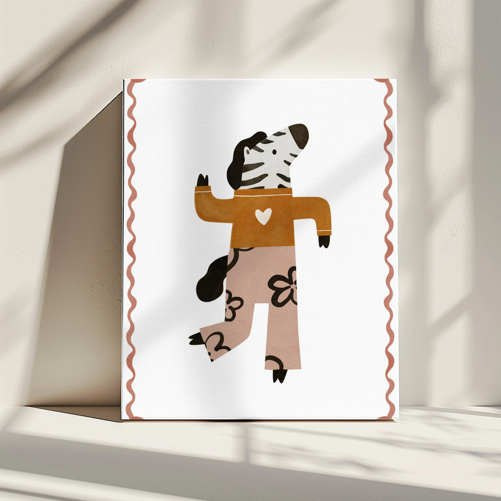 Zebra Groove | Canvas