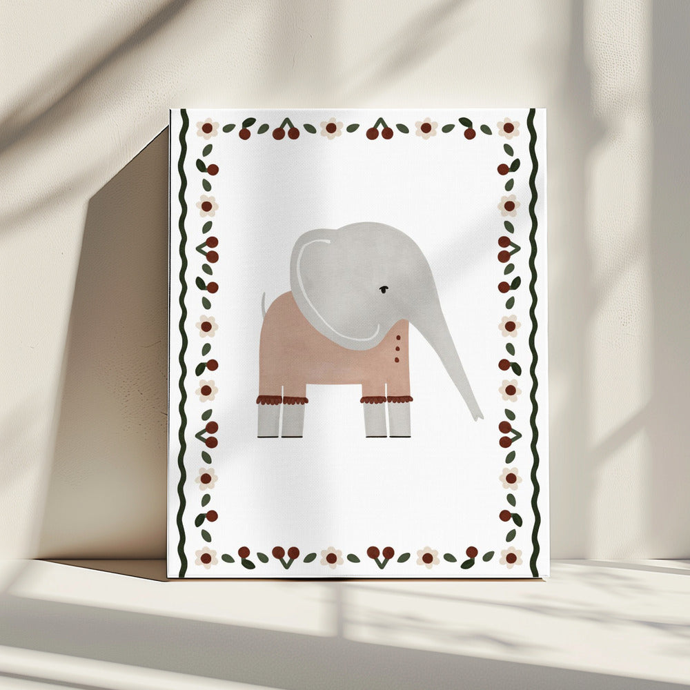 Elephant Elegance | Canvas