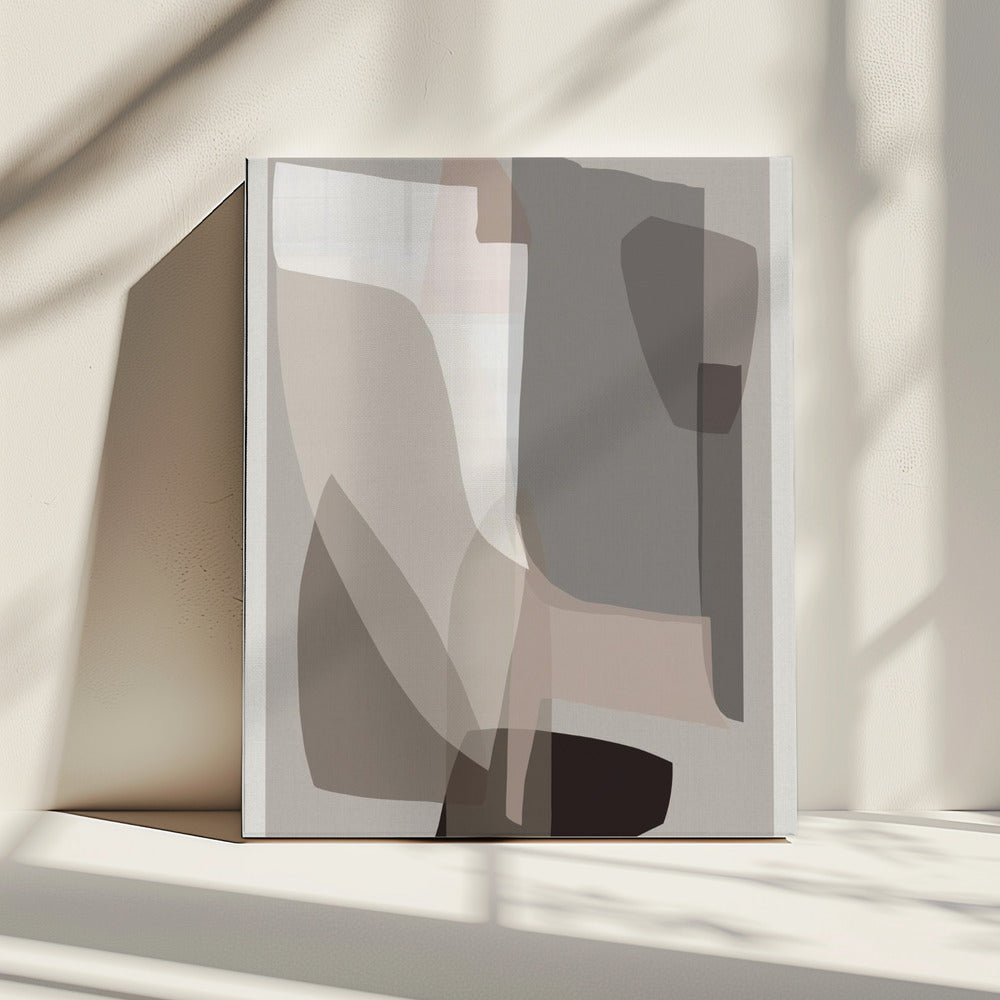 Neutral Shapes 1 | Canvas