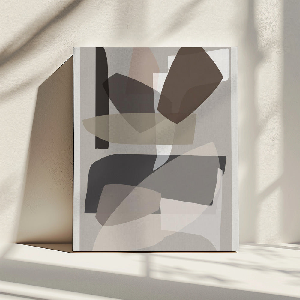 Neutral Shapes 3 | Canvas