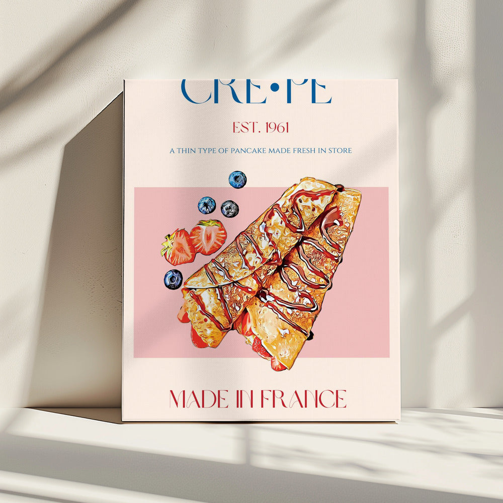 French Crepe Delight | Canvas